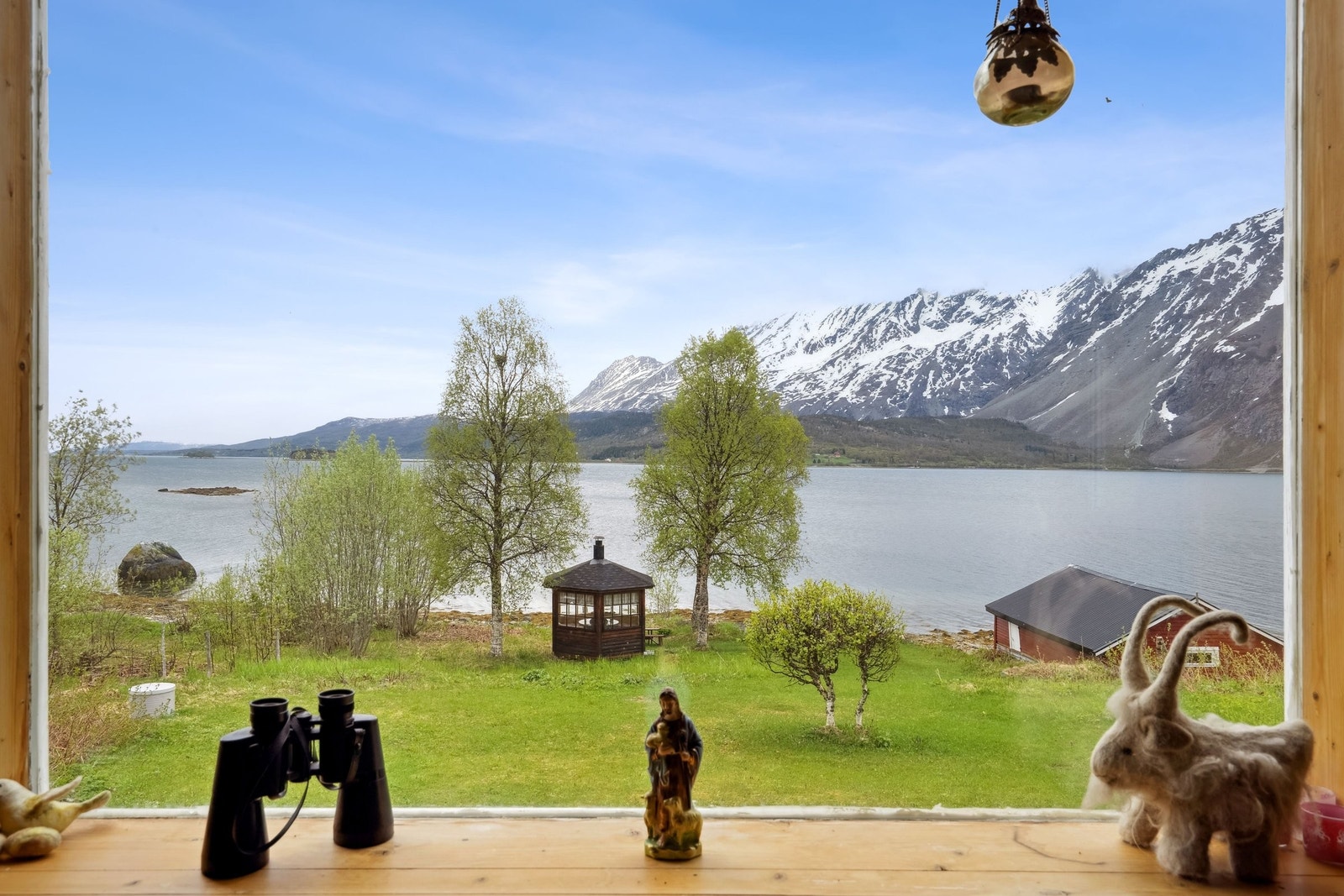 Utsikt fra stue Galleribilde