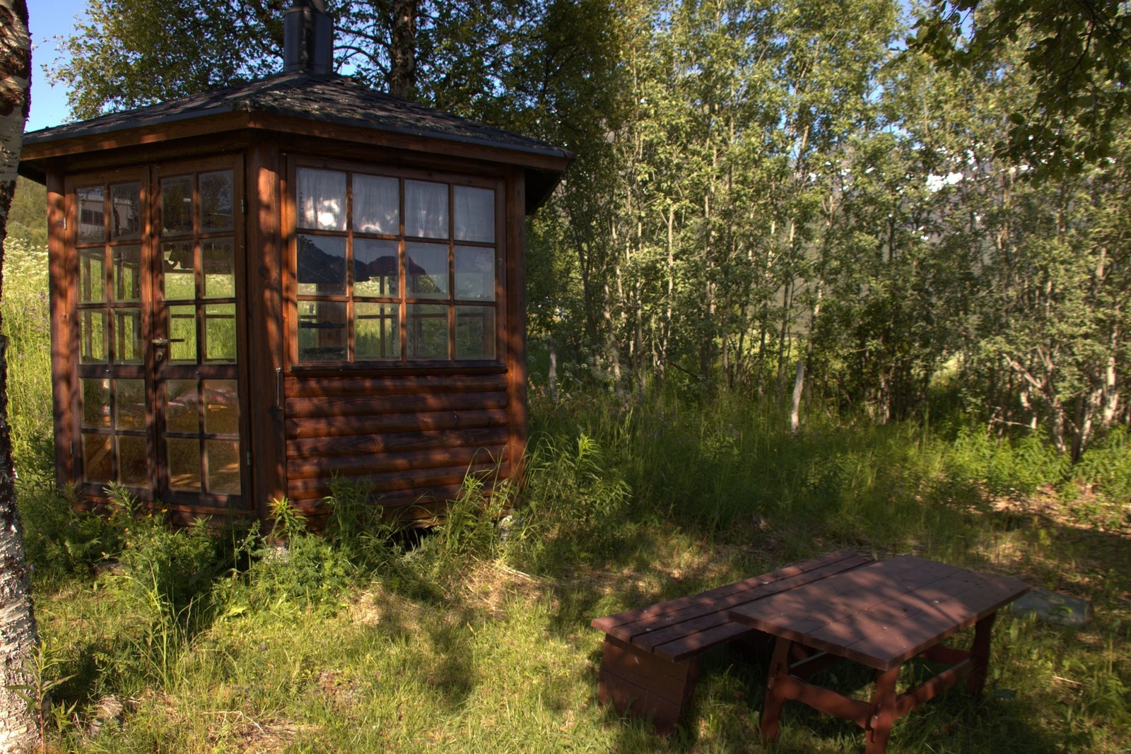 Grillhus Galleribilde