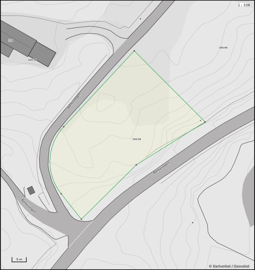 Tomtegrenser. Galleribilde