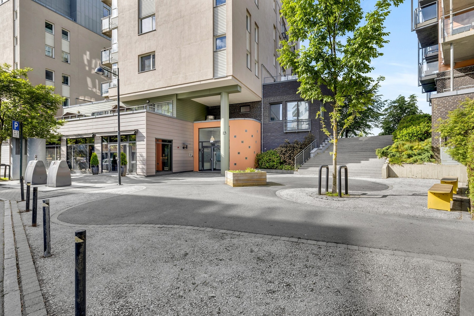 Fasade/inngangsparti. Galleribilde