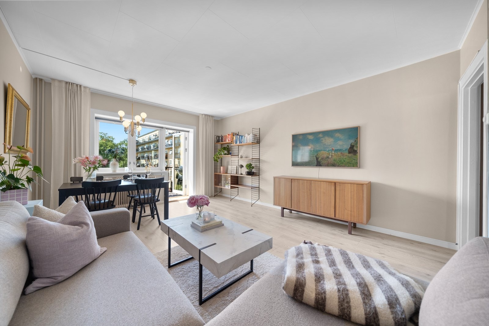 Bredbånd er også inkludert i fellesutgiftene. Galleribilde