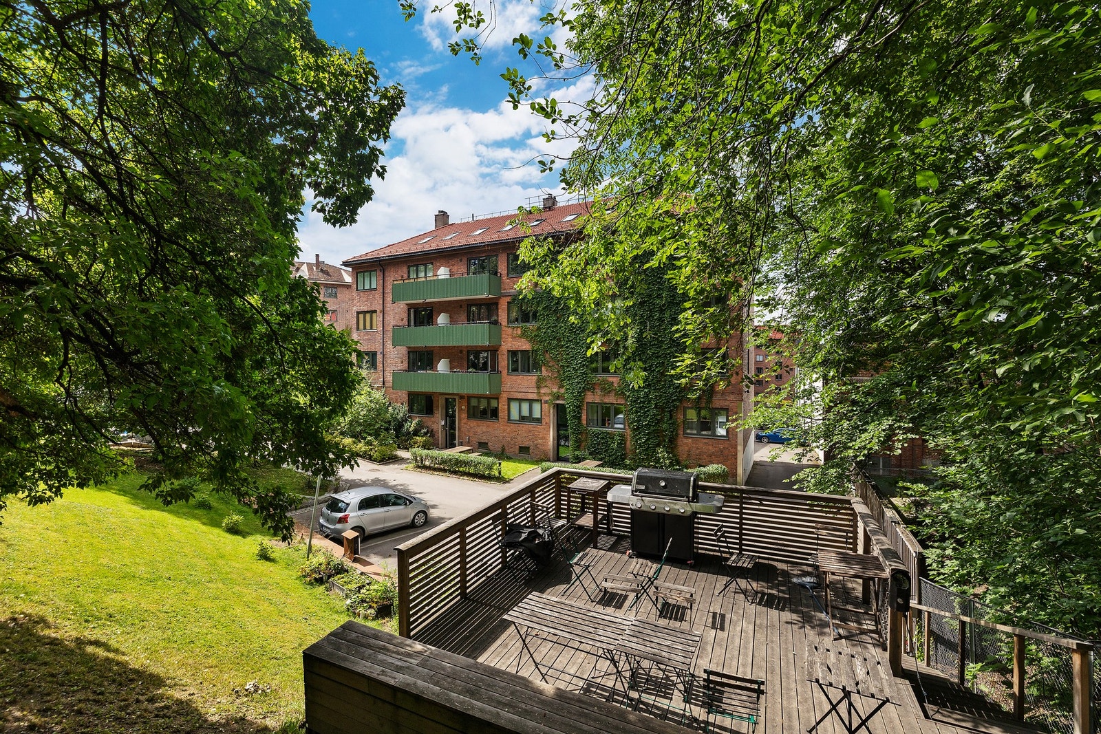 Tilgang til en herlig felles terrasse! Galleribilde