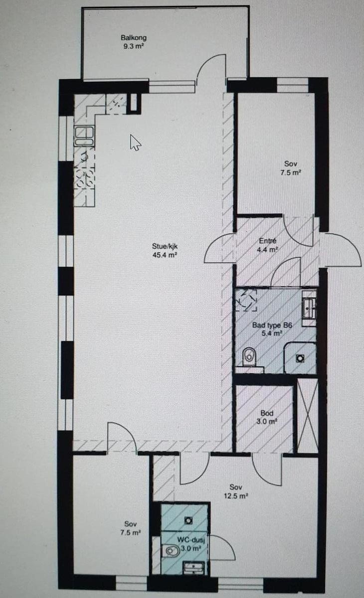 Planløsning Galleribilde