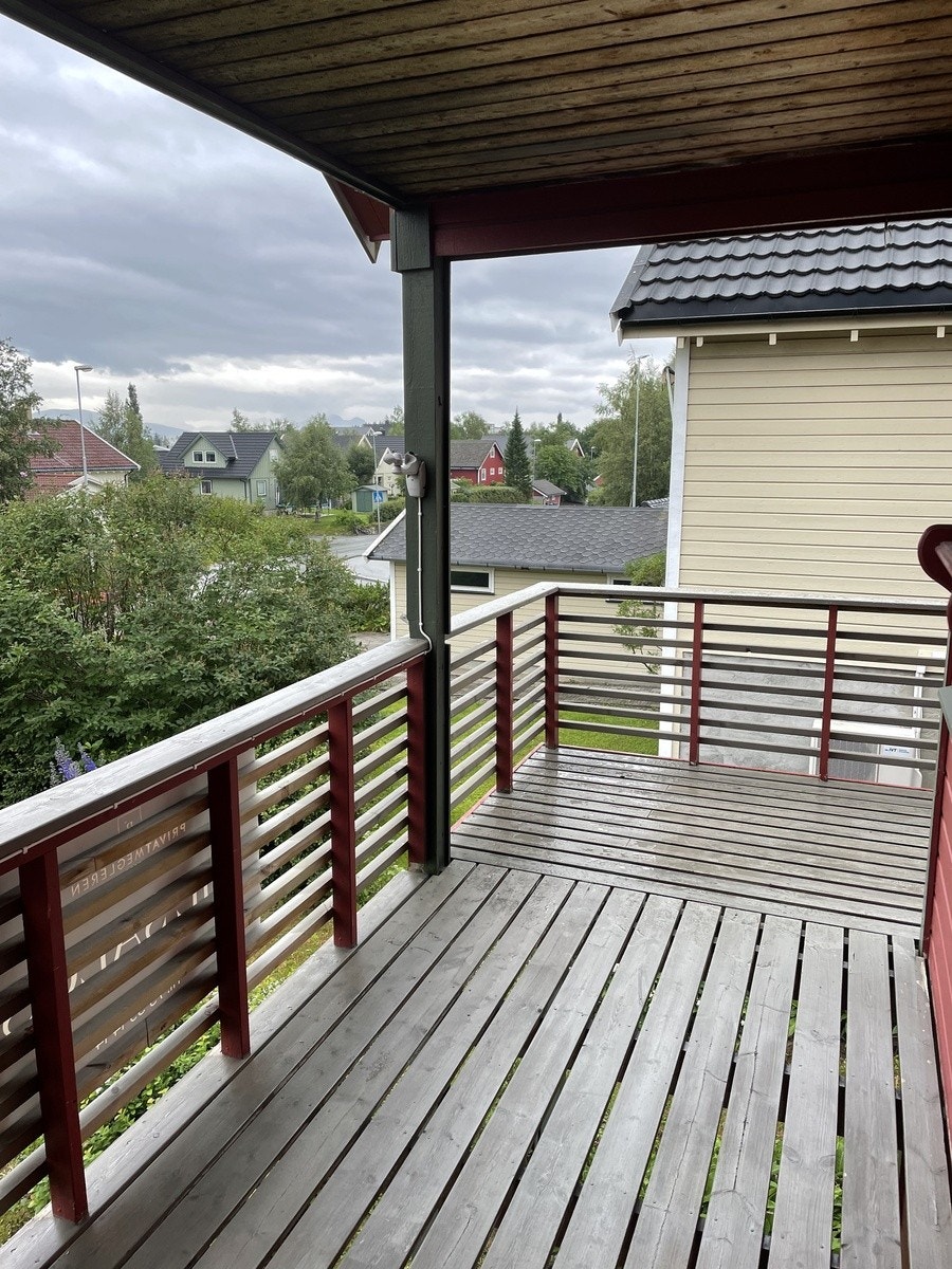 Terrasse med fin utsikt Galleribilde