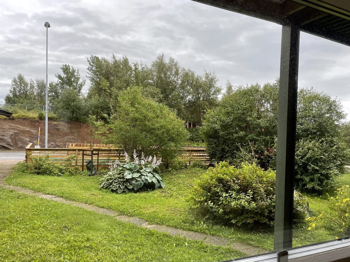 Flott uteområde Galleribilde