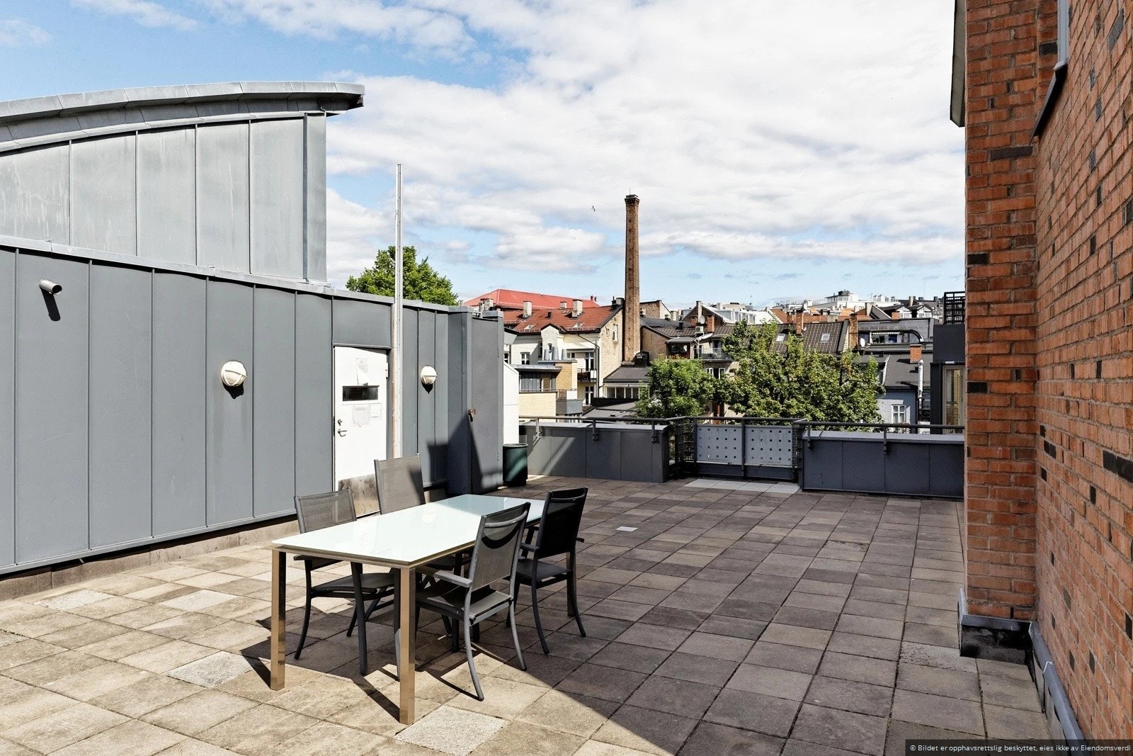 Felles takterrasse Galleribilde