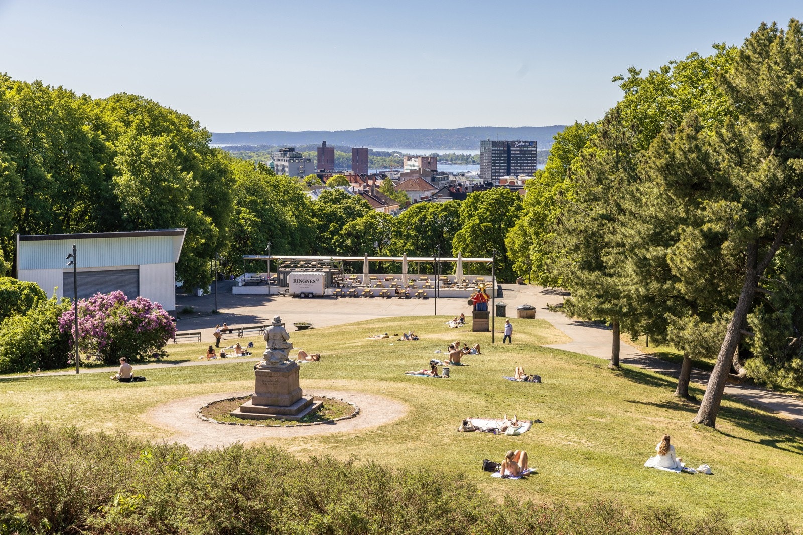 St. Hanshaugen park Galleribilde