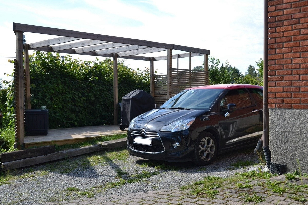 Parkeringplass ved siden av utenplassen Galleribilde