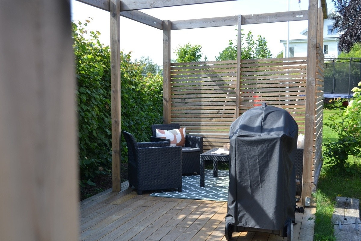 God uteplass Galleribilde