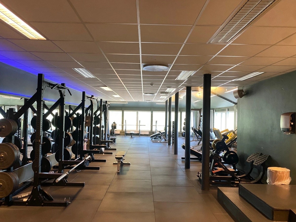 Treningsstudio 200 meter unna Galleribilde