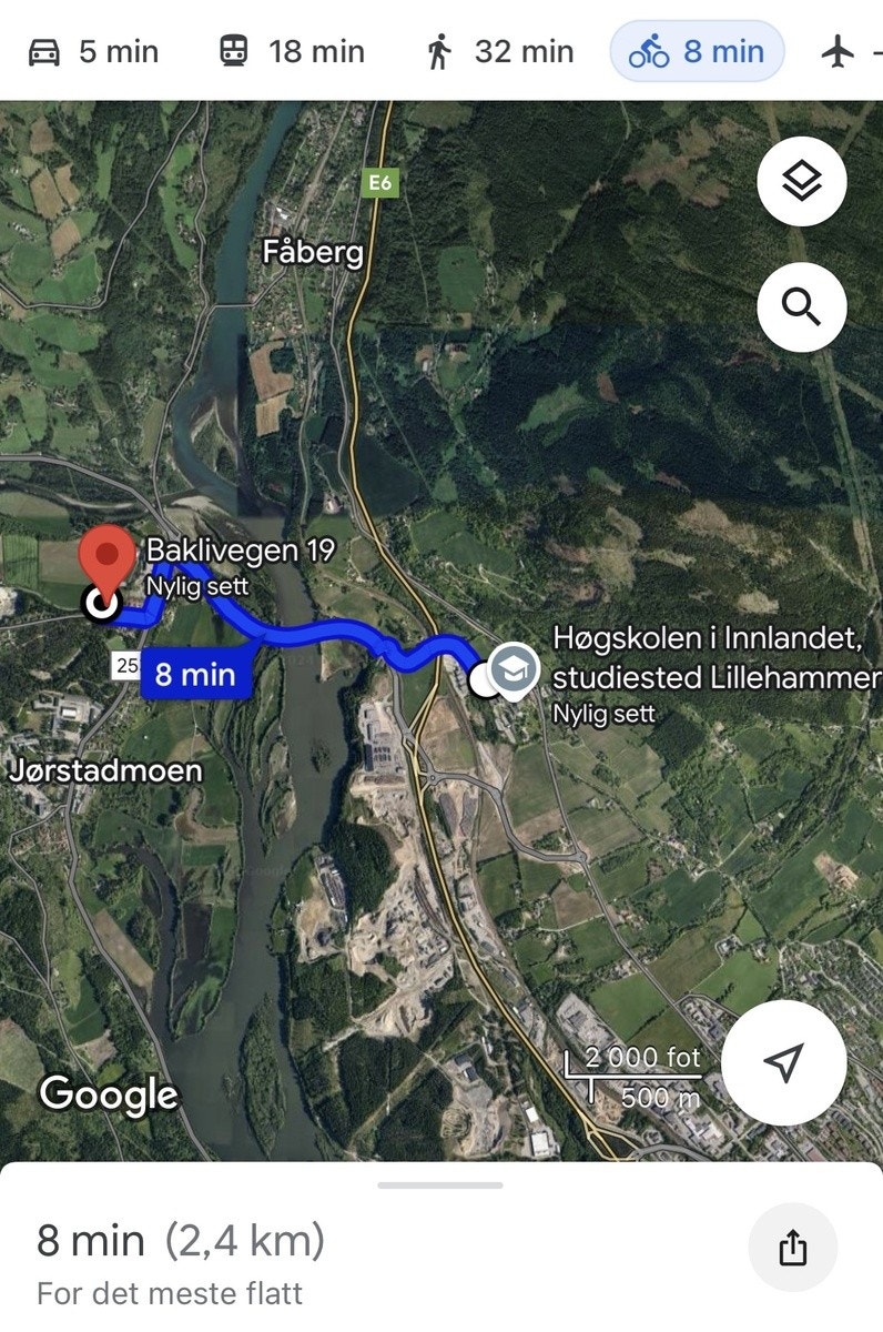 Nærhet til høyskolen Galleribilde