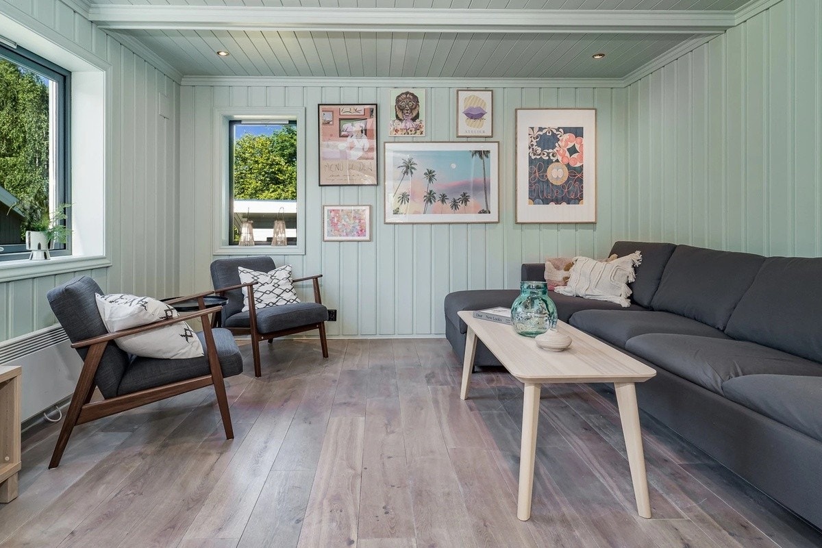 TV-stue Galleribilde