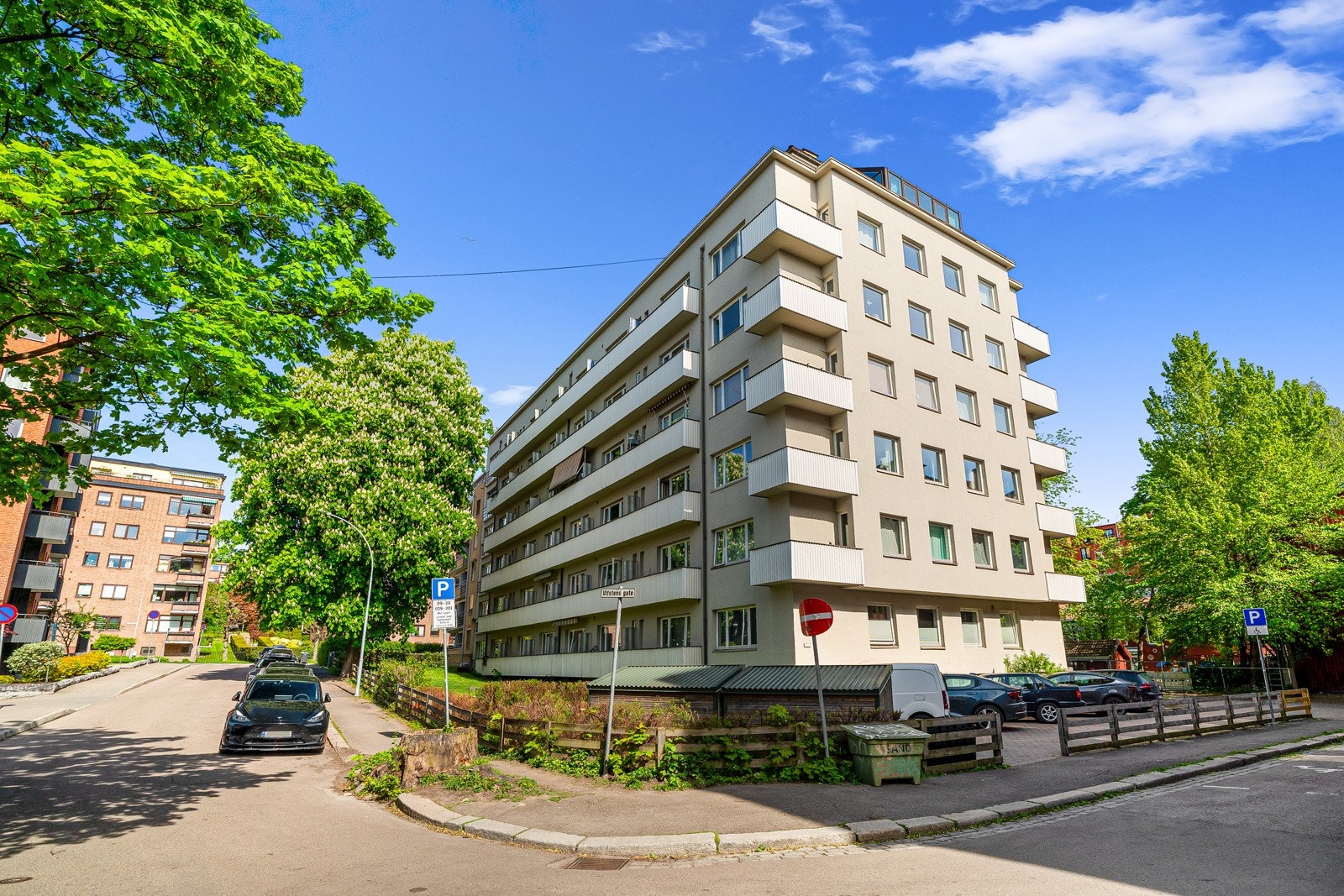 Fasade - Hjelms gate 7B Galleribilde