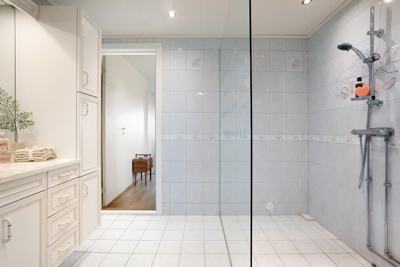 Det er mekanisk avtrekk på badet som skaper et godt inneklima. Galleribilde