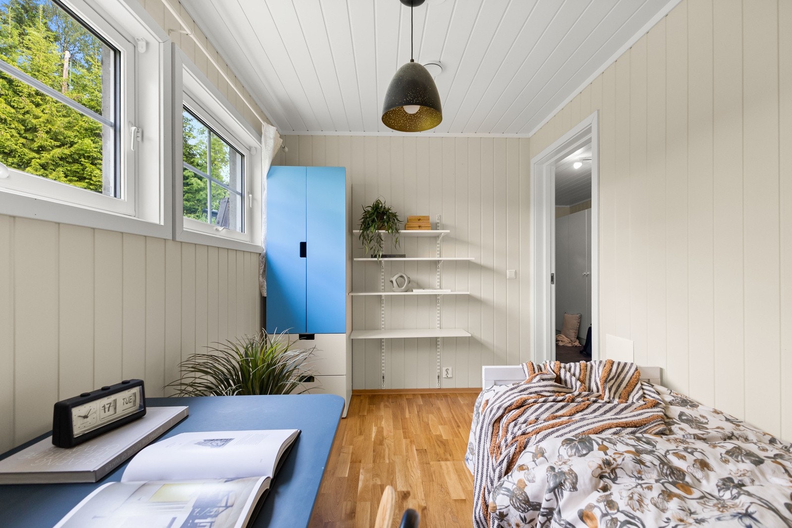 Her er det også plass for skap, hyller m.m. Galleribilde