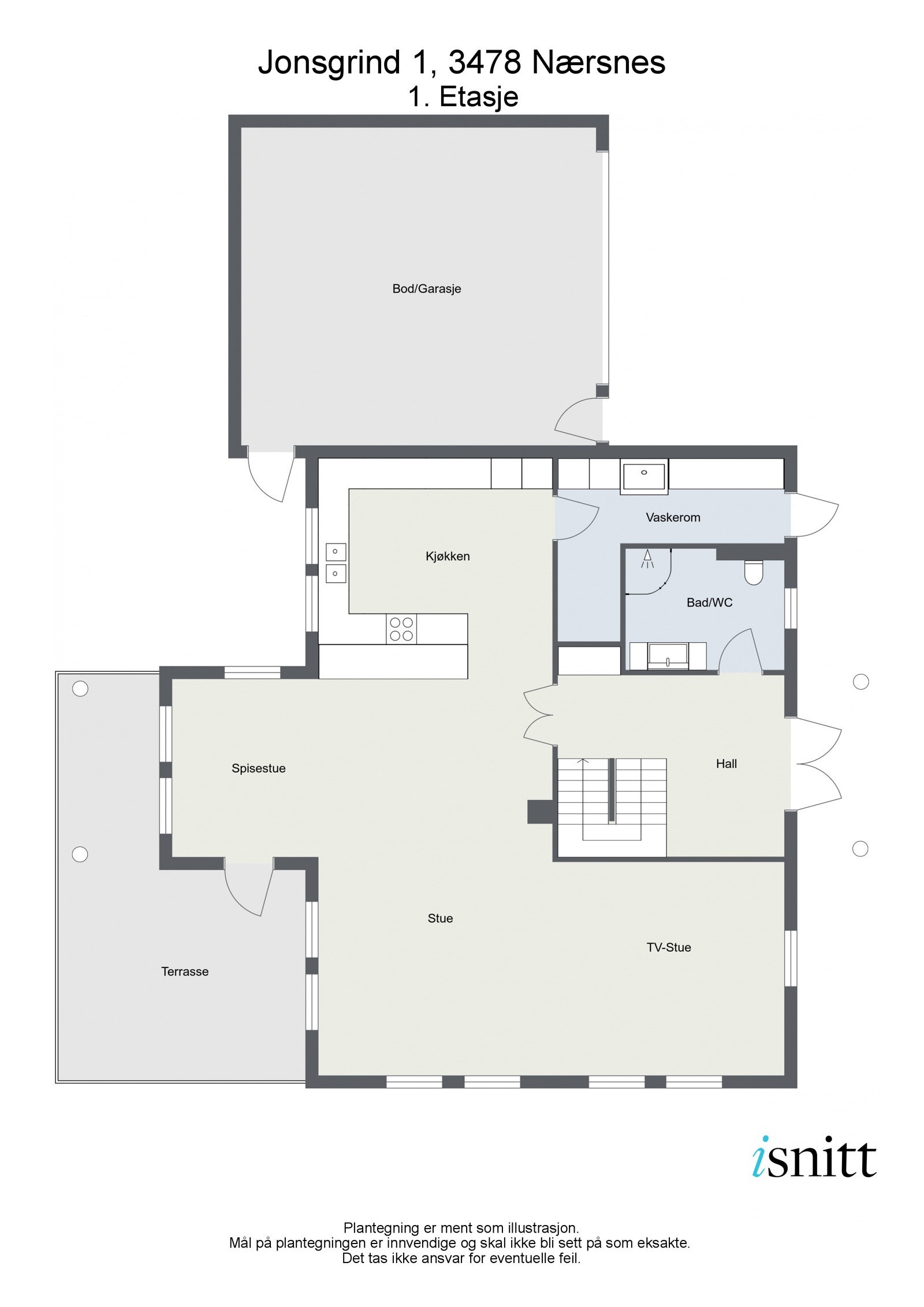Plantegning 2 d 1 etg Galleribilde