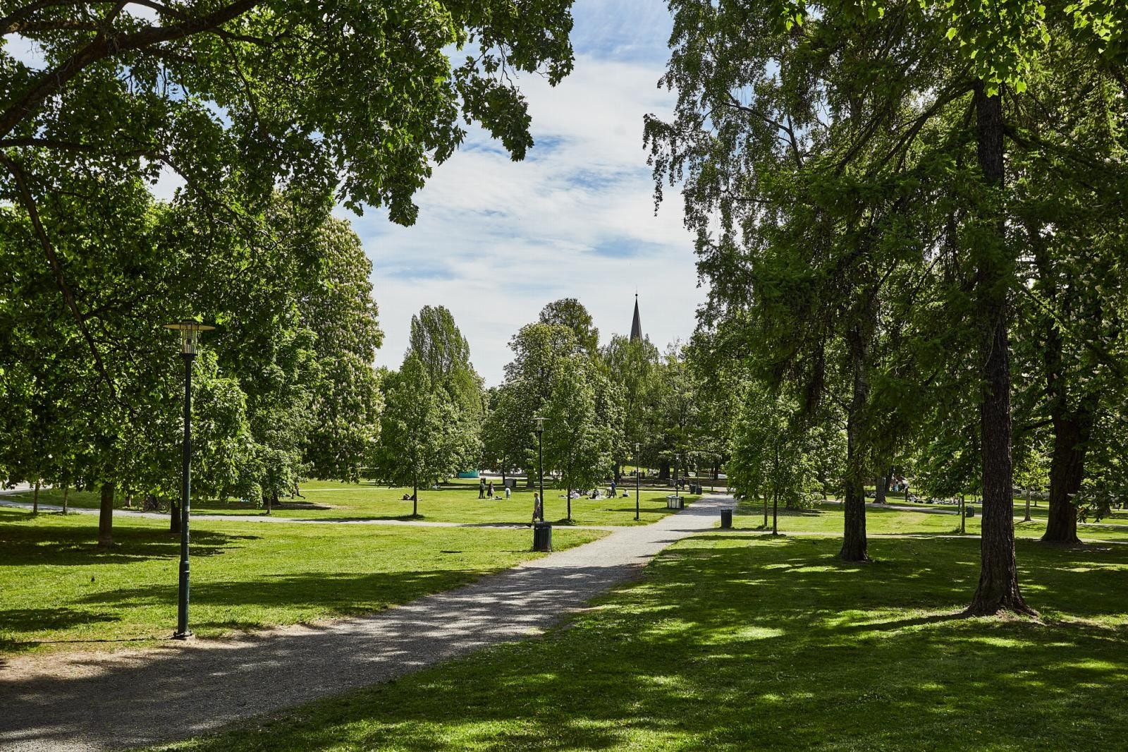 Hyggelige Sofienbergparken finner du like utenfor portdøren. Galleribilde