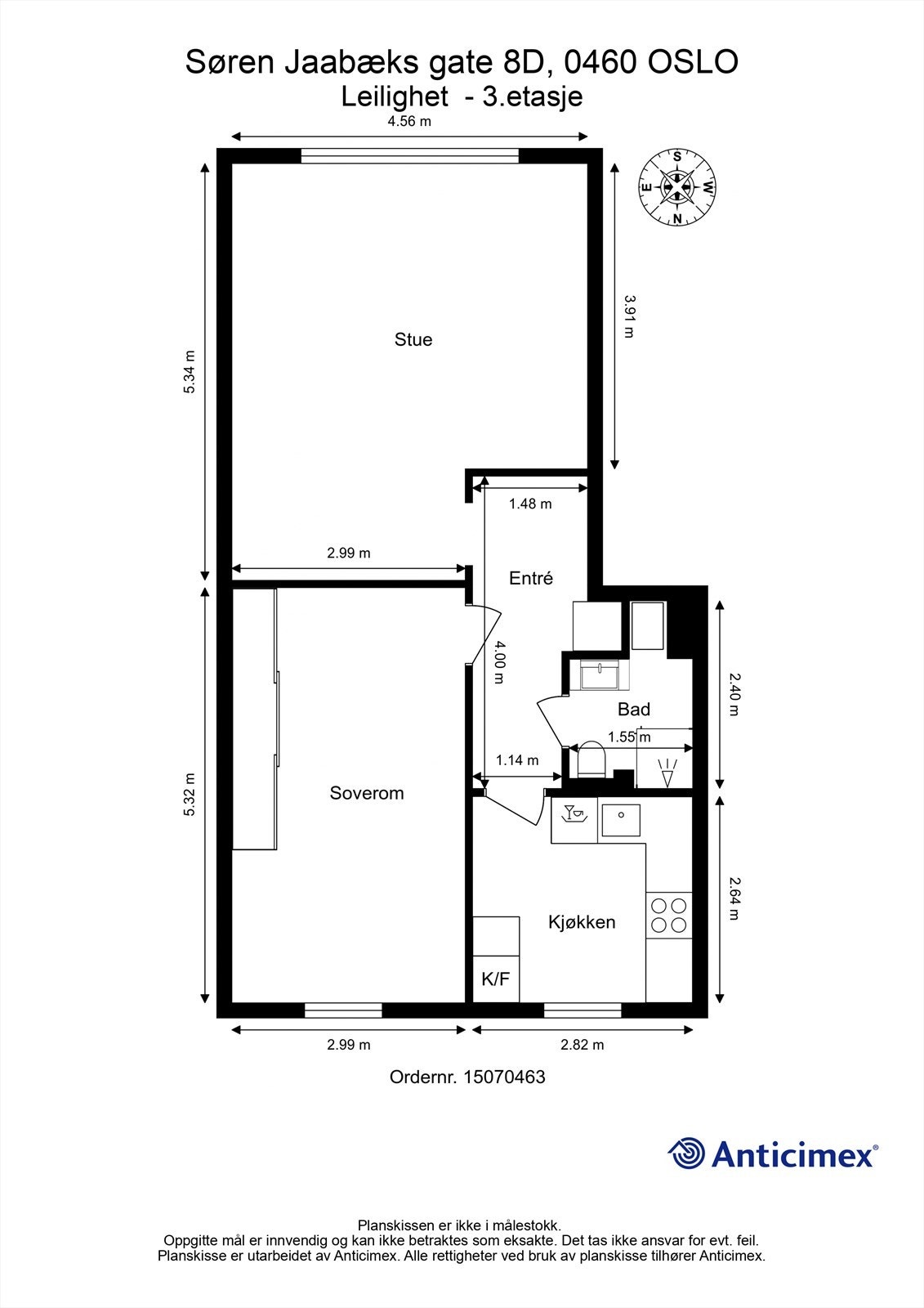 Plantegning. Galleribilde