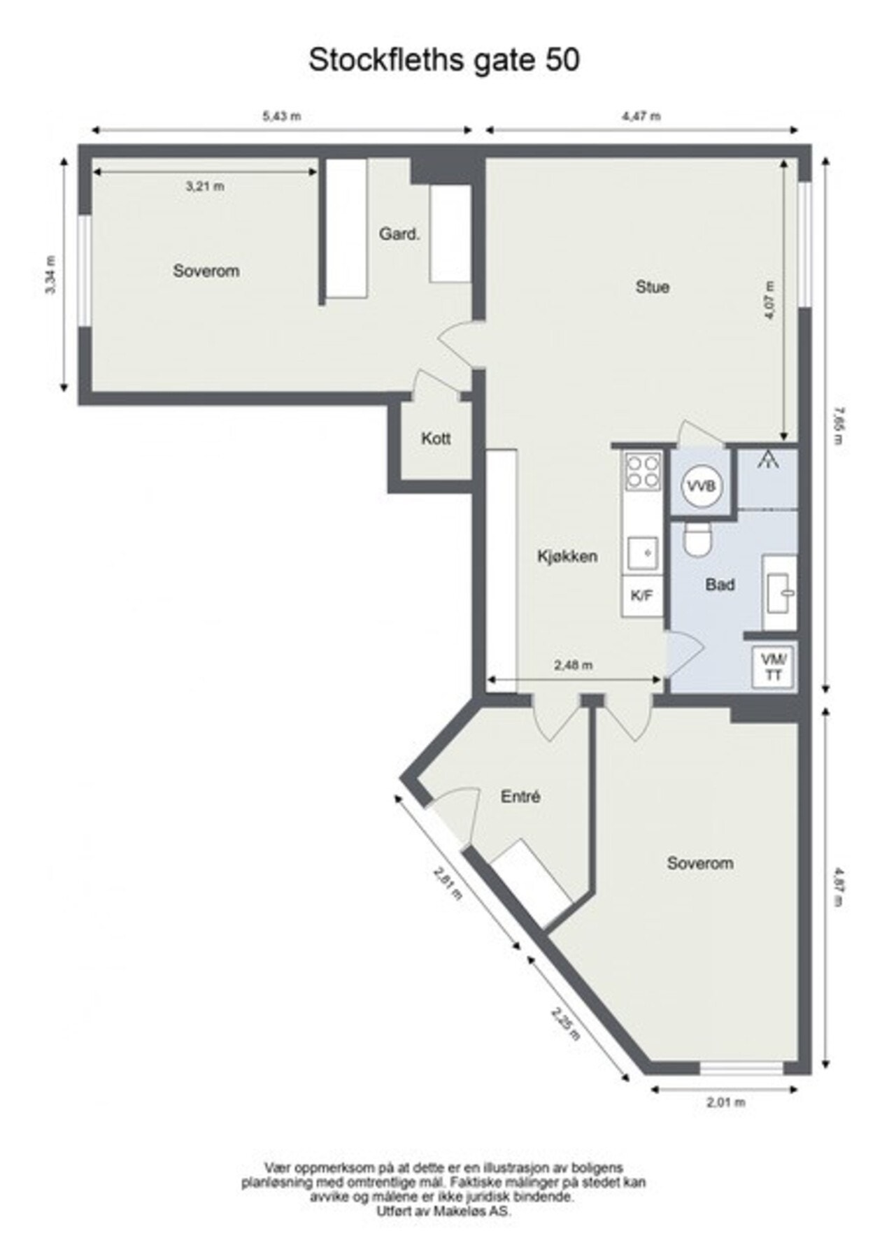 - Plantegning - Galleribilde