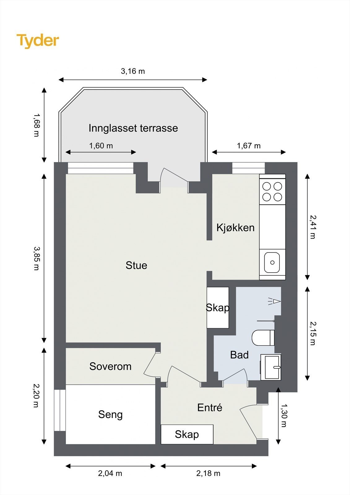 Plantegning. Galleribilde