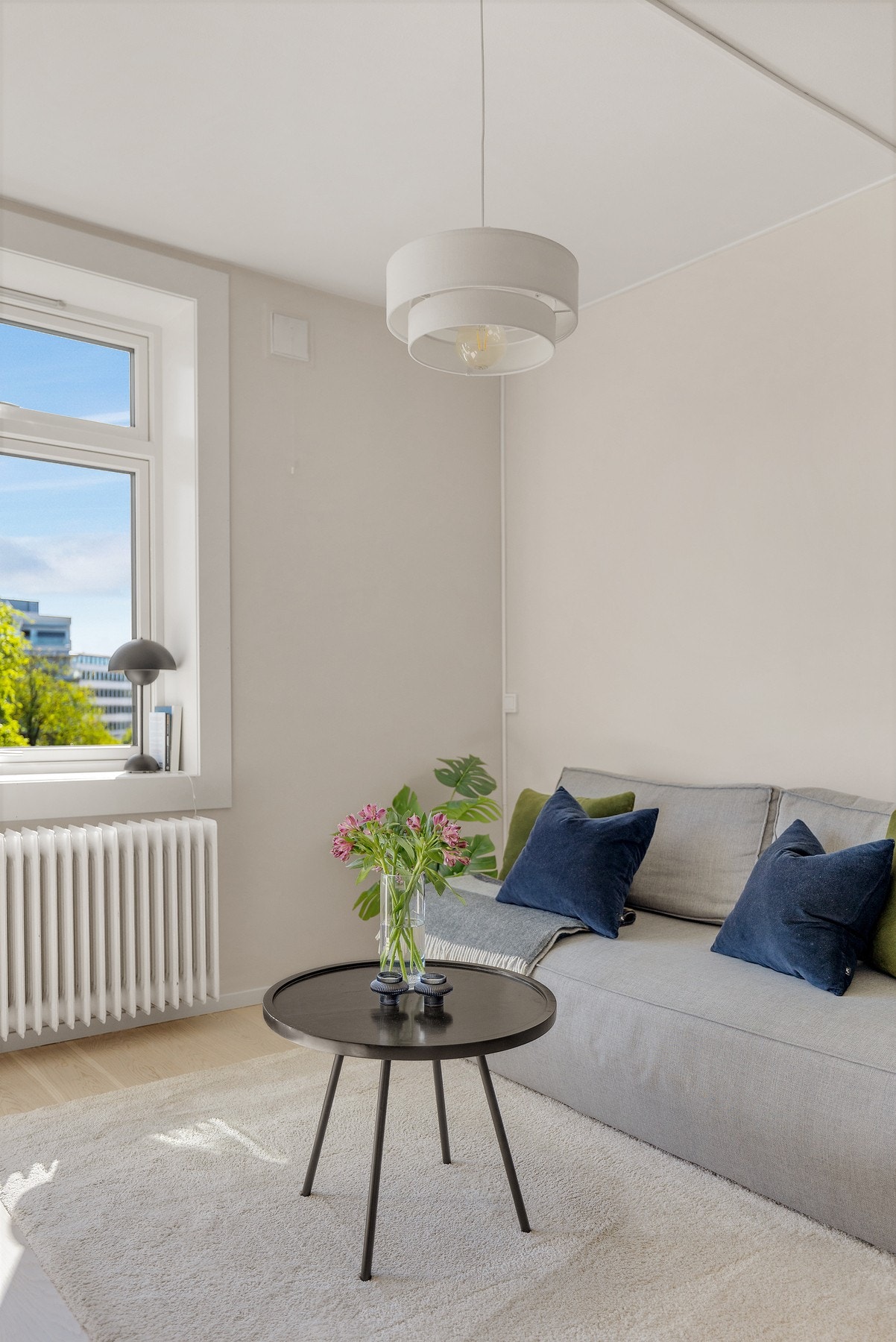 Detaljbilde av stuen. Galleribilde