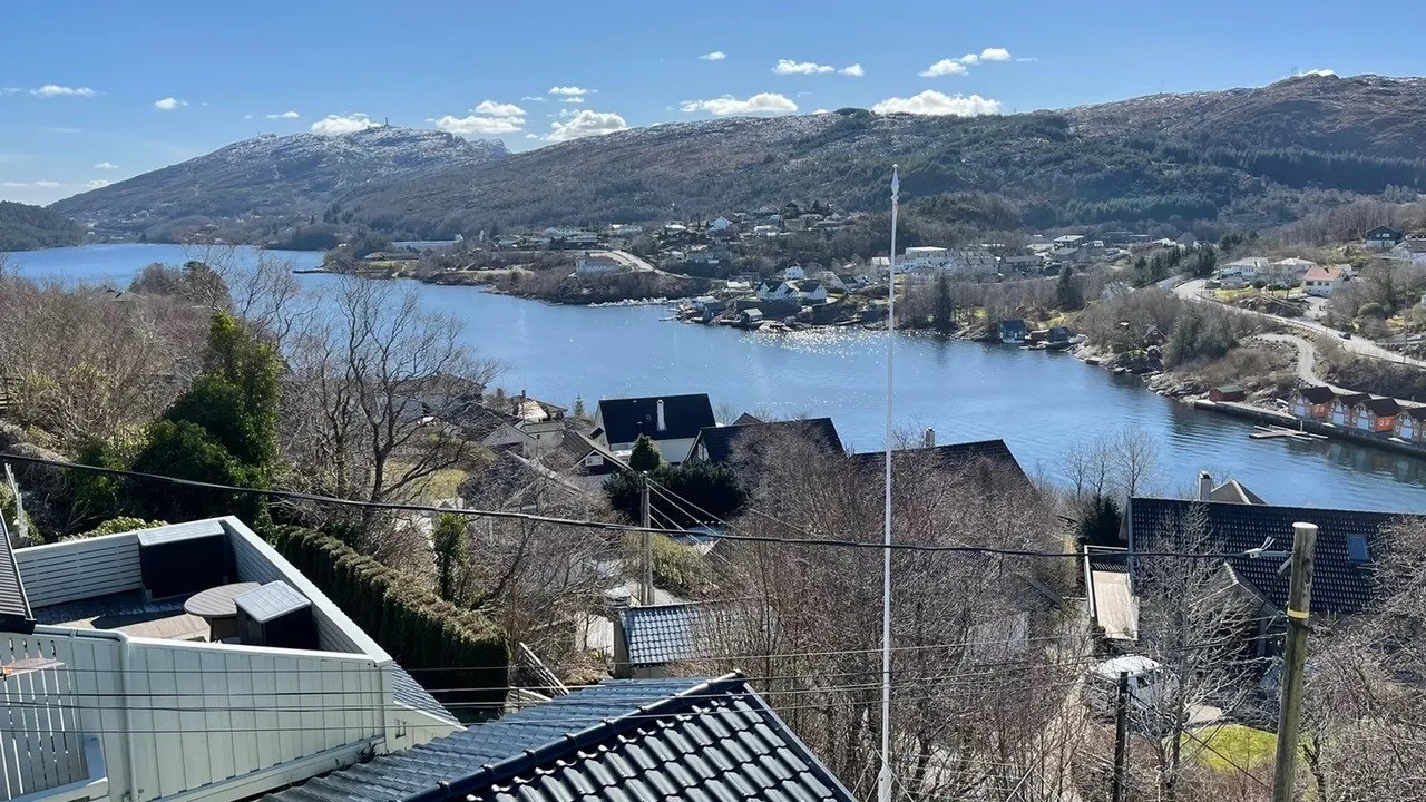 Utsikt fra uteplass Galleribilde