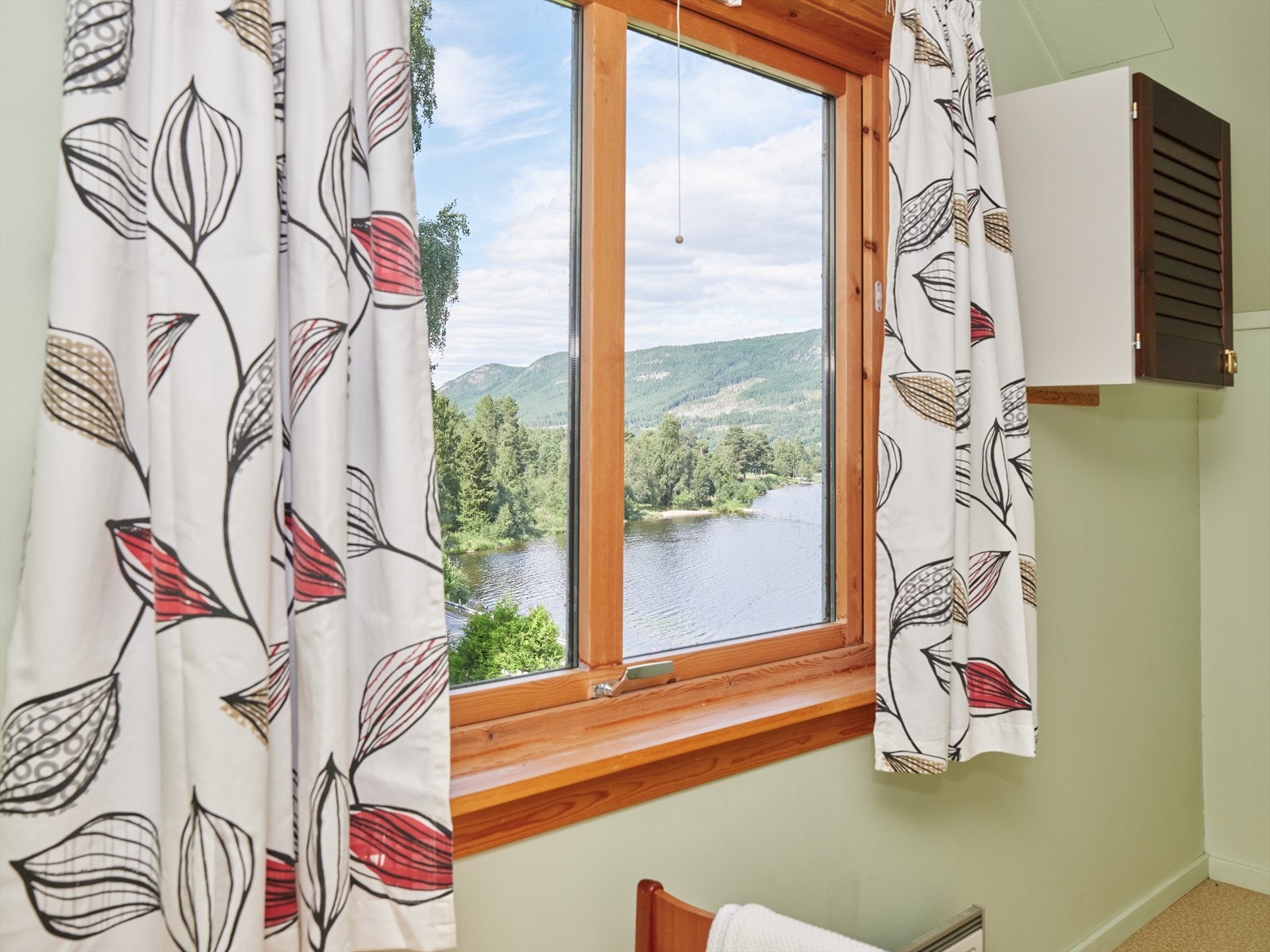 Utsikt fra soverommet. Galleribilde