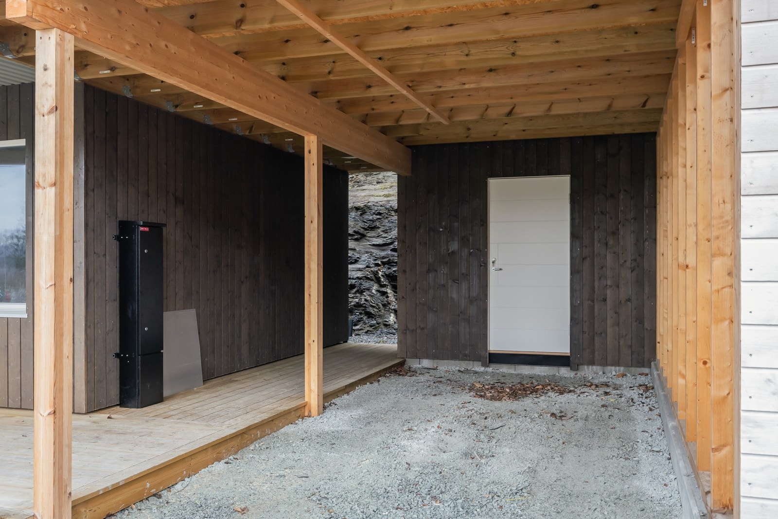 Sportsbod i tilknytning til carport Galleribilde