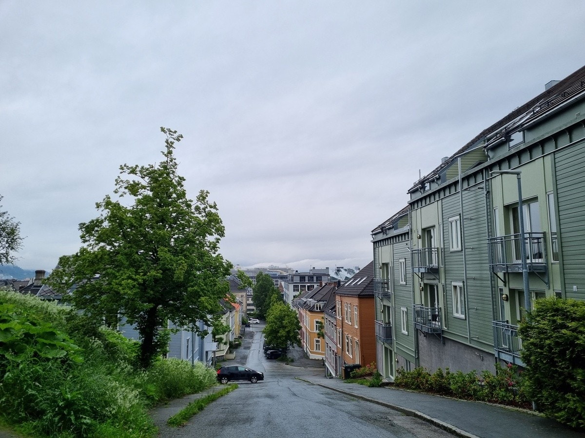 Hyggelig nabolag Galleribilde