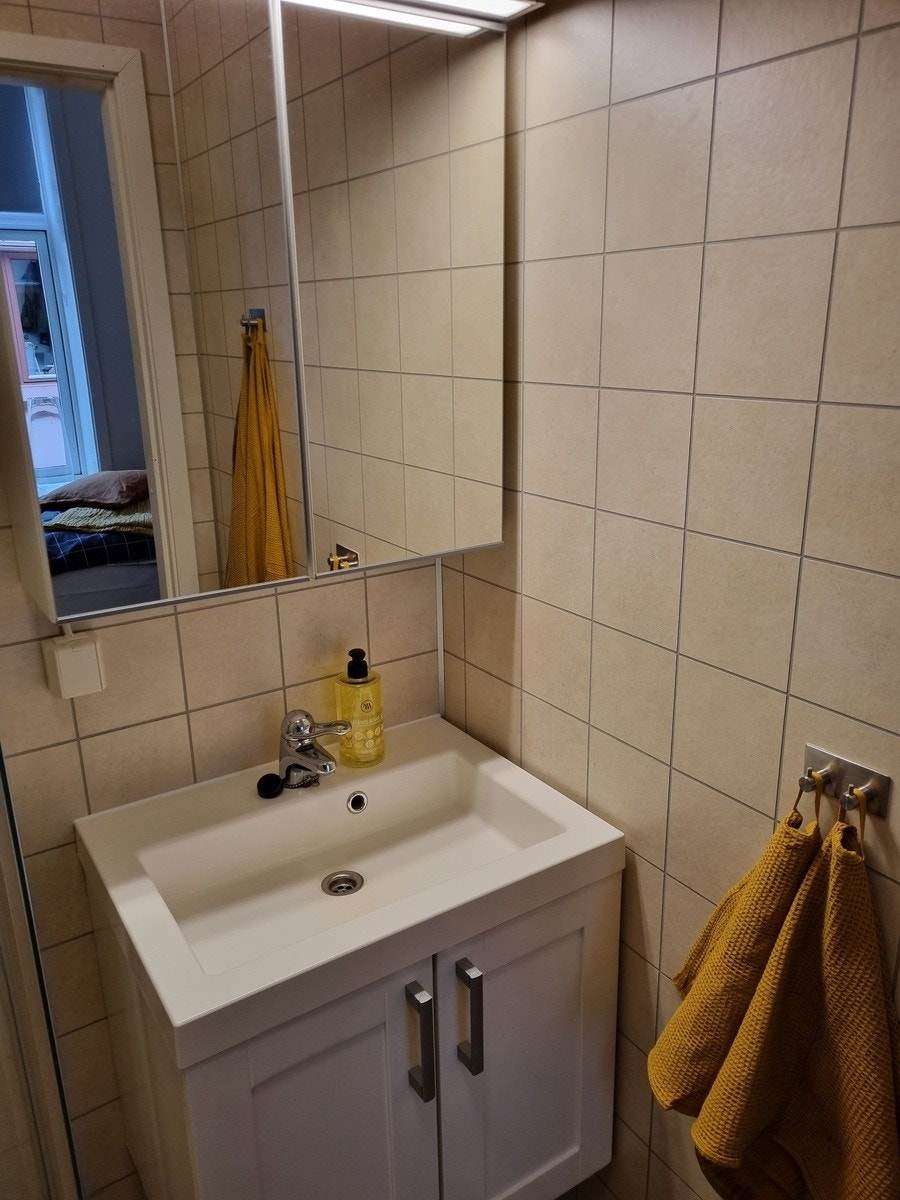 Smart løsning på badet Galleribilde