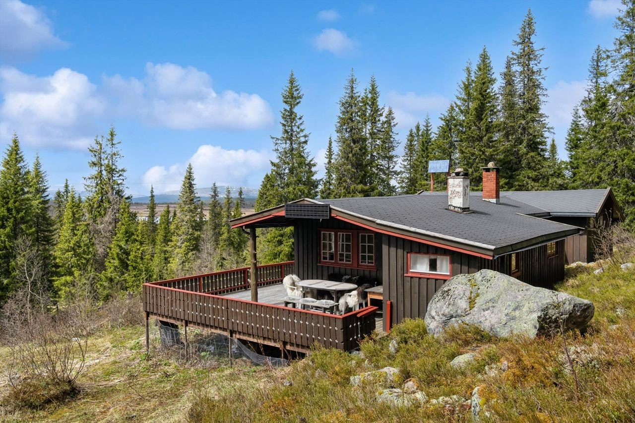 Fritidsboligen har festet tomt, men bortfester er interessert i at den skal kjøpes ut. Galleribilde