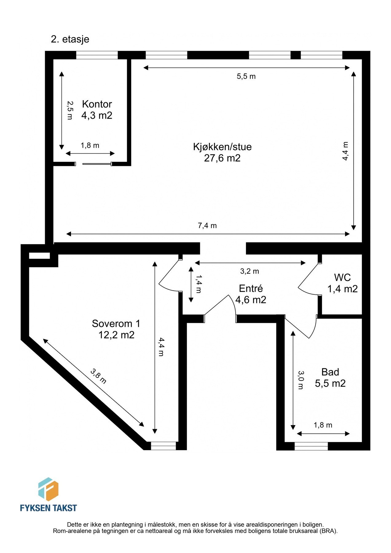 Planskisse. Galleribilde