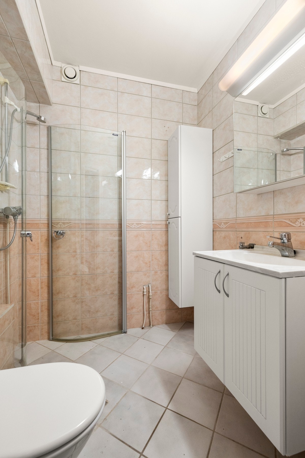 Arealeffektivt med opplegg for vaskemaskin. Galleribilde