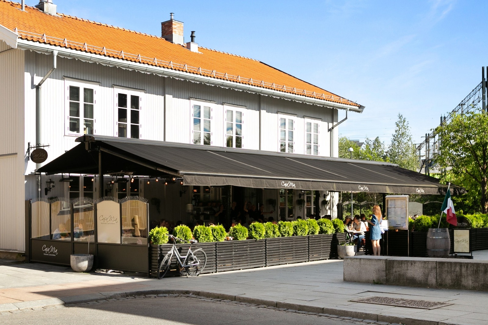 Casa Mia byr på italiensk mat og god stemning året rundt. Galleribilde