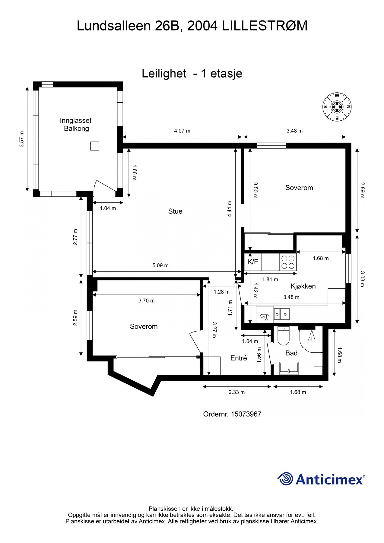 Plantegning. Galleribilde