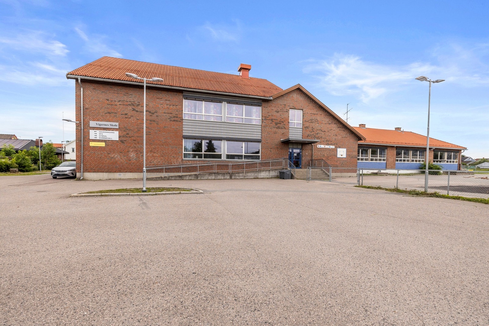 Kort vei til Vigernes skole gir en trygg og enkel hverdag for barnefamilier. Galleribilde