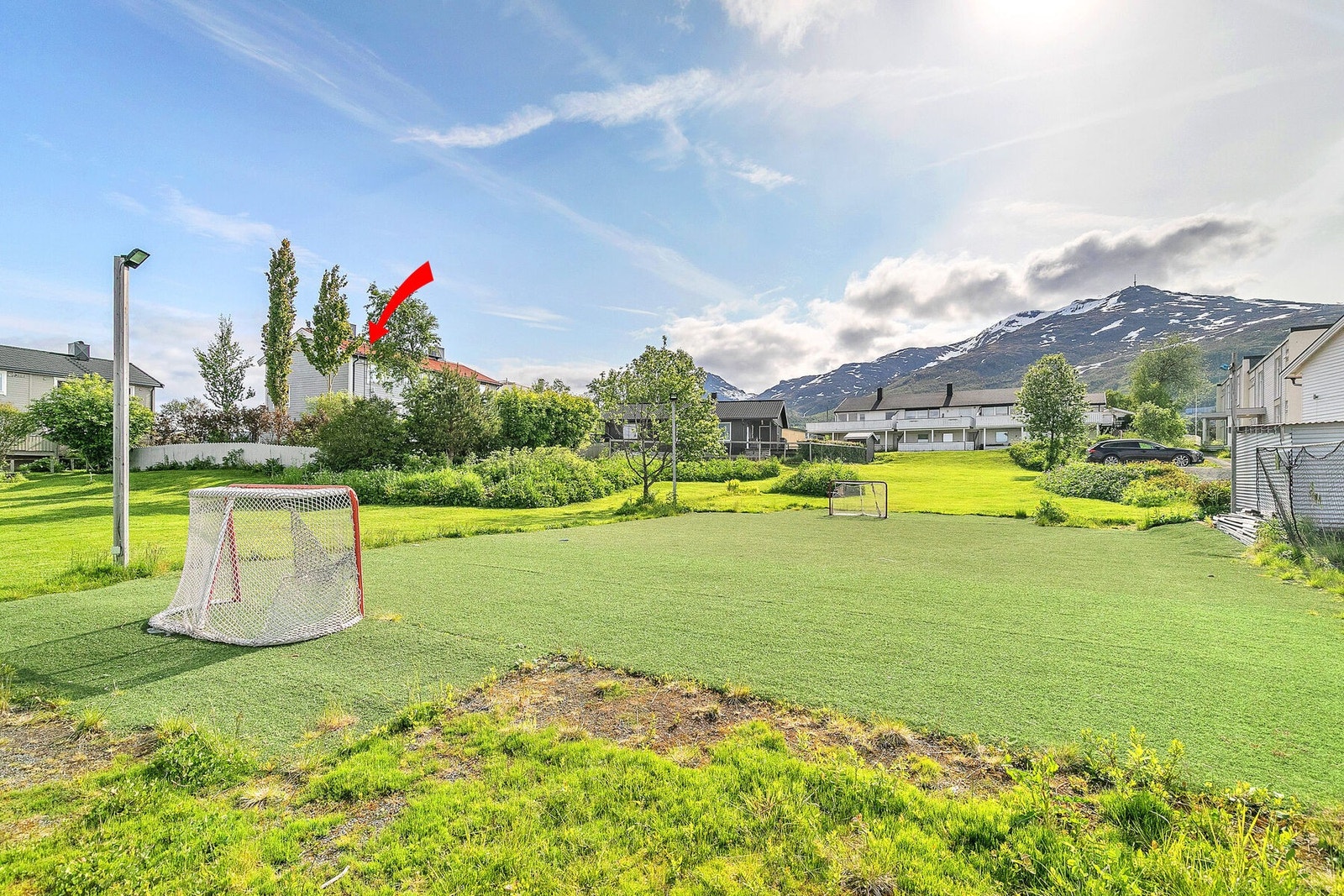 Eiendommen ligger rett ved friområde Galleribilde