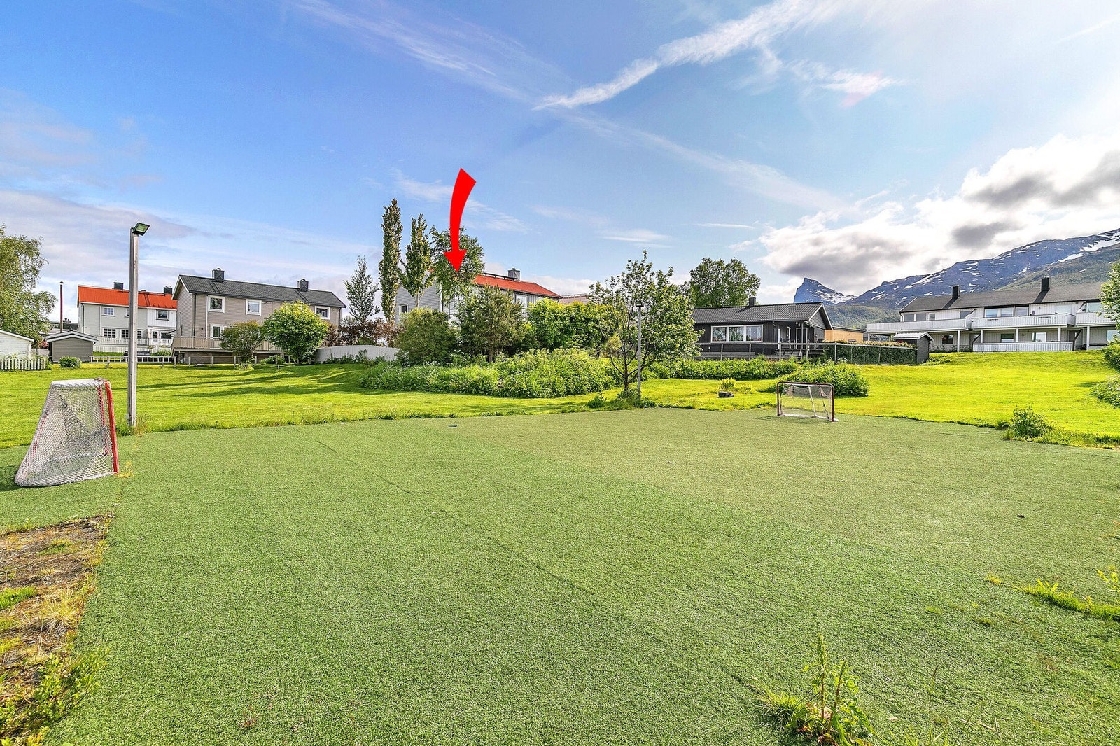 Friområde like ved eiendommen Galleribilde