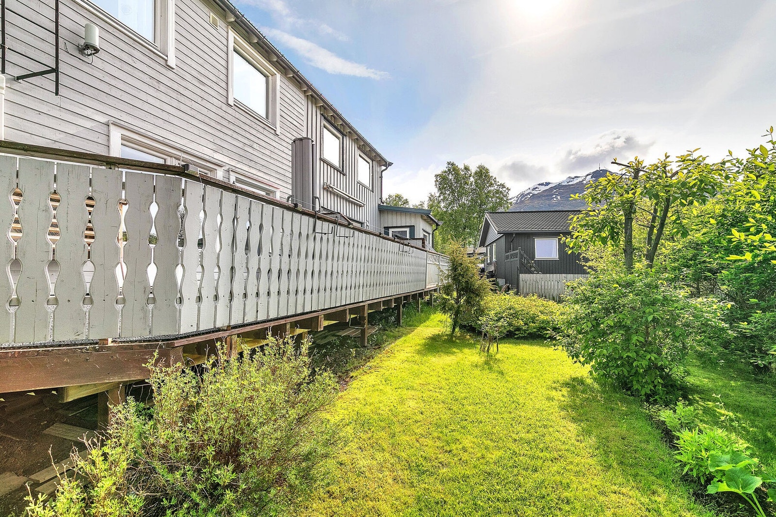 Pent opparbeidet hage Galleribilde