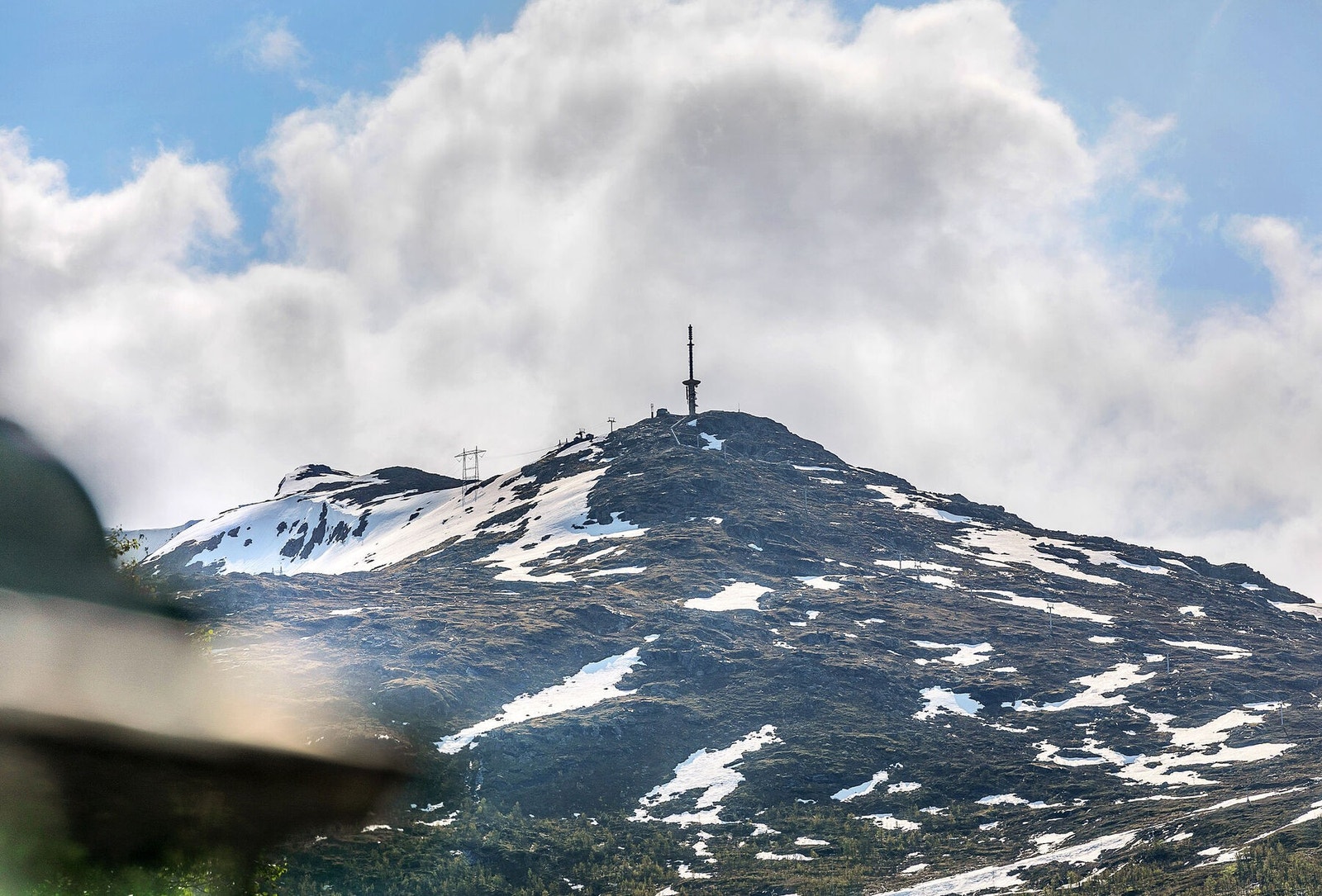 Utsikt mot Fagernesfjellet Galleribilde