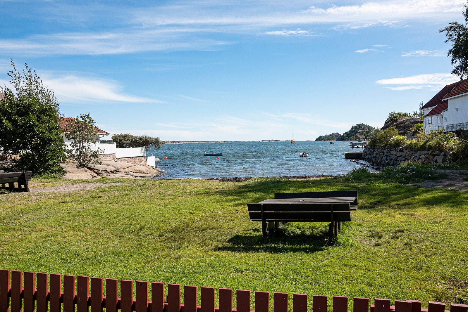 Badestrand ved Lahelle Galleribilde