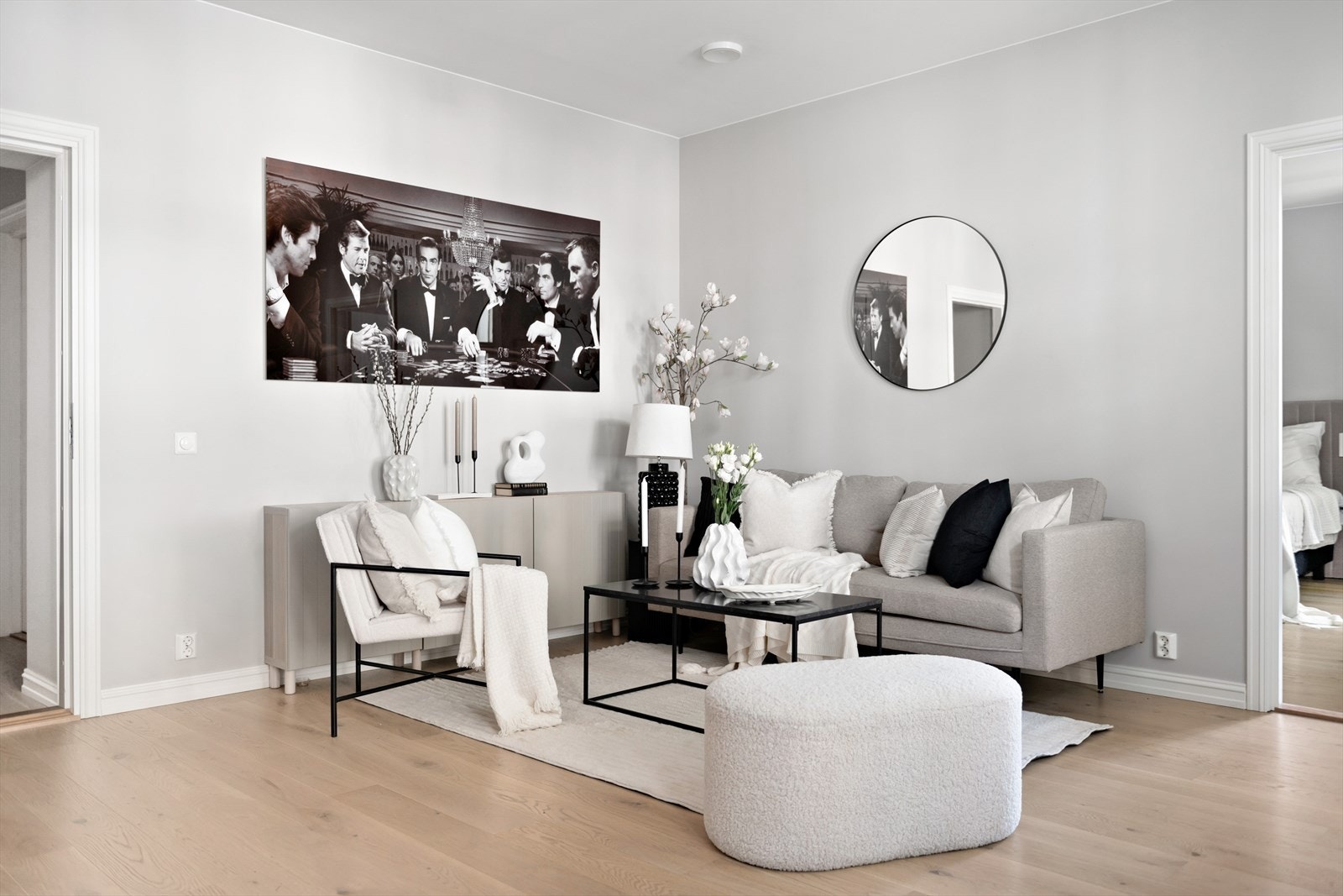 Lekre farge- og materialkombinasjoner Galleribilde