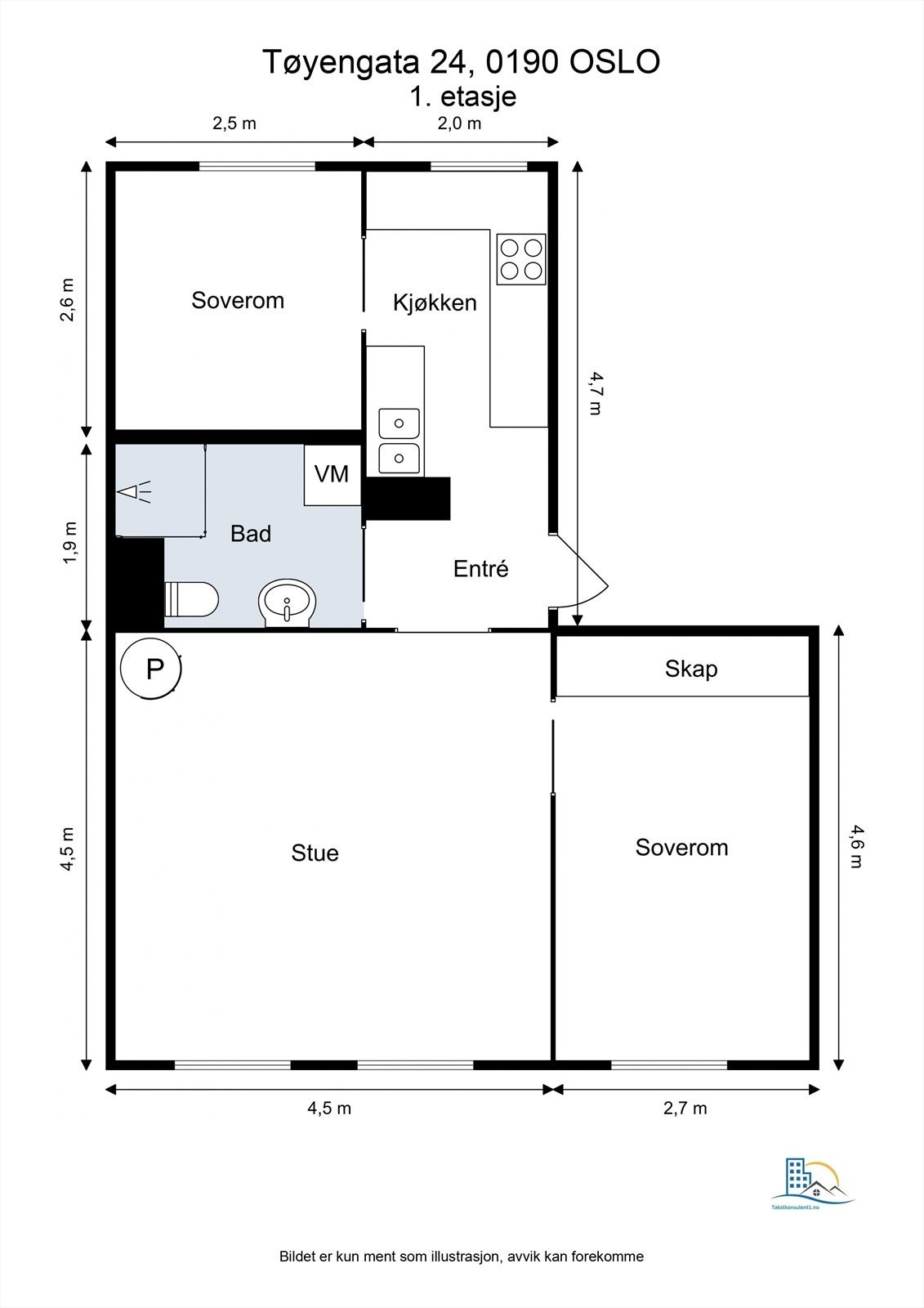 Plantegning. Galleribilde