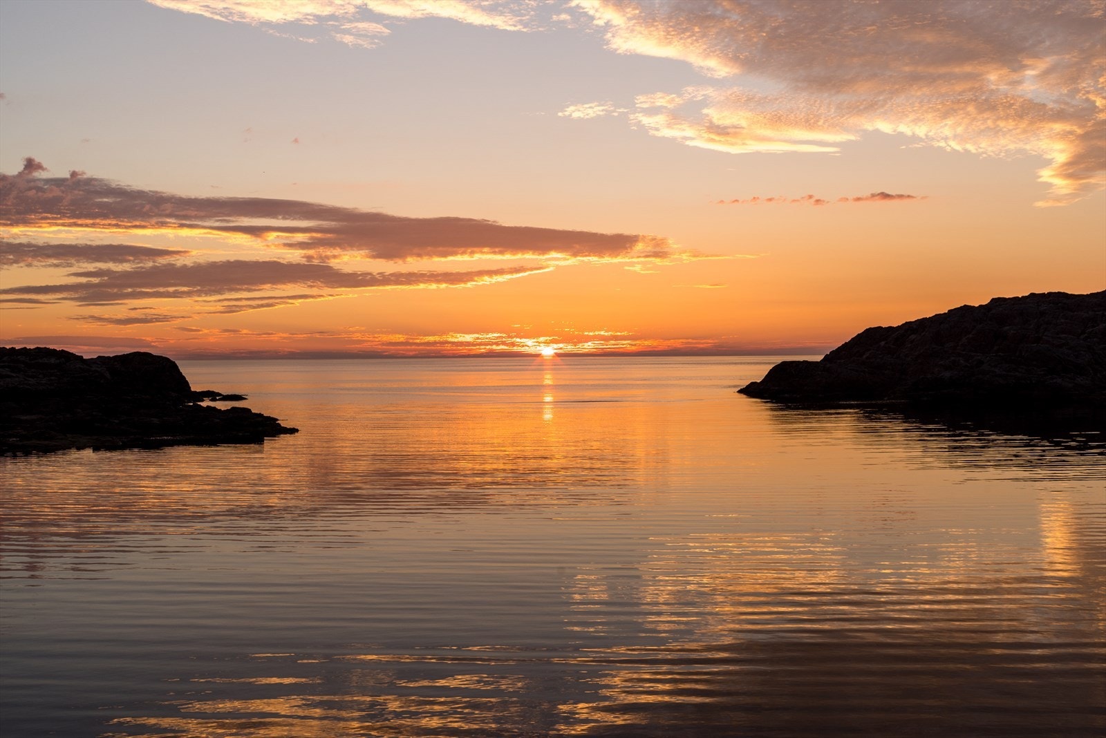 05 Midnattsol sett fra nordmoloen.JPG Galleribilde