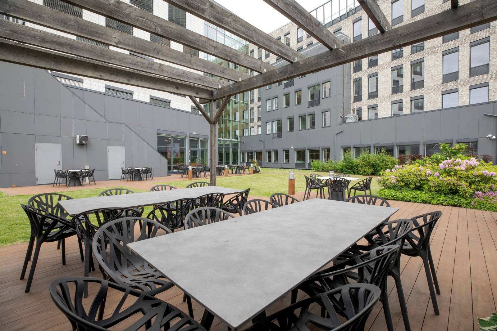 Fra hagen Galleribilde