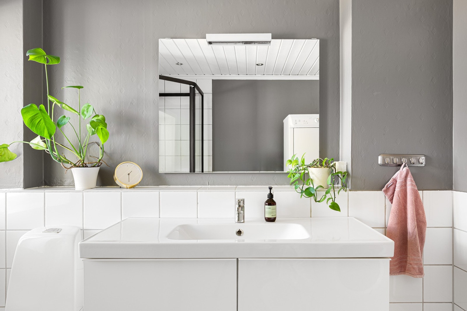 Det er varmekabler i gulvet. Galleribilde