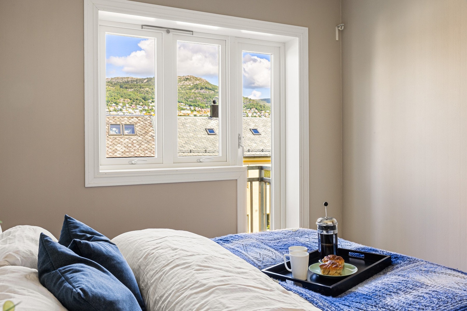 Hovedsoverommet er meget romslig. Galleribilde