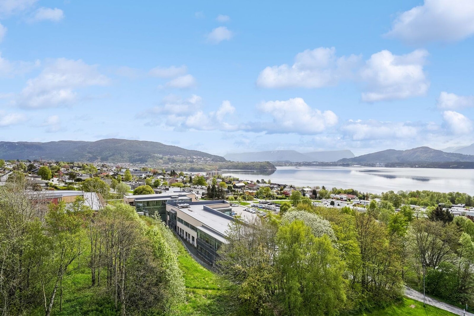 Den flotte utsikten får man også herfra Galleribilde