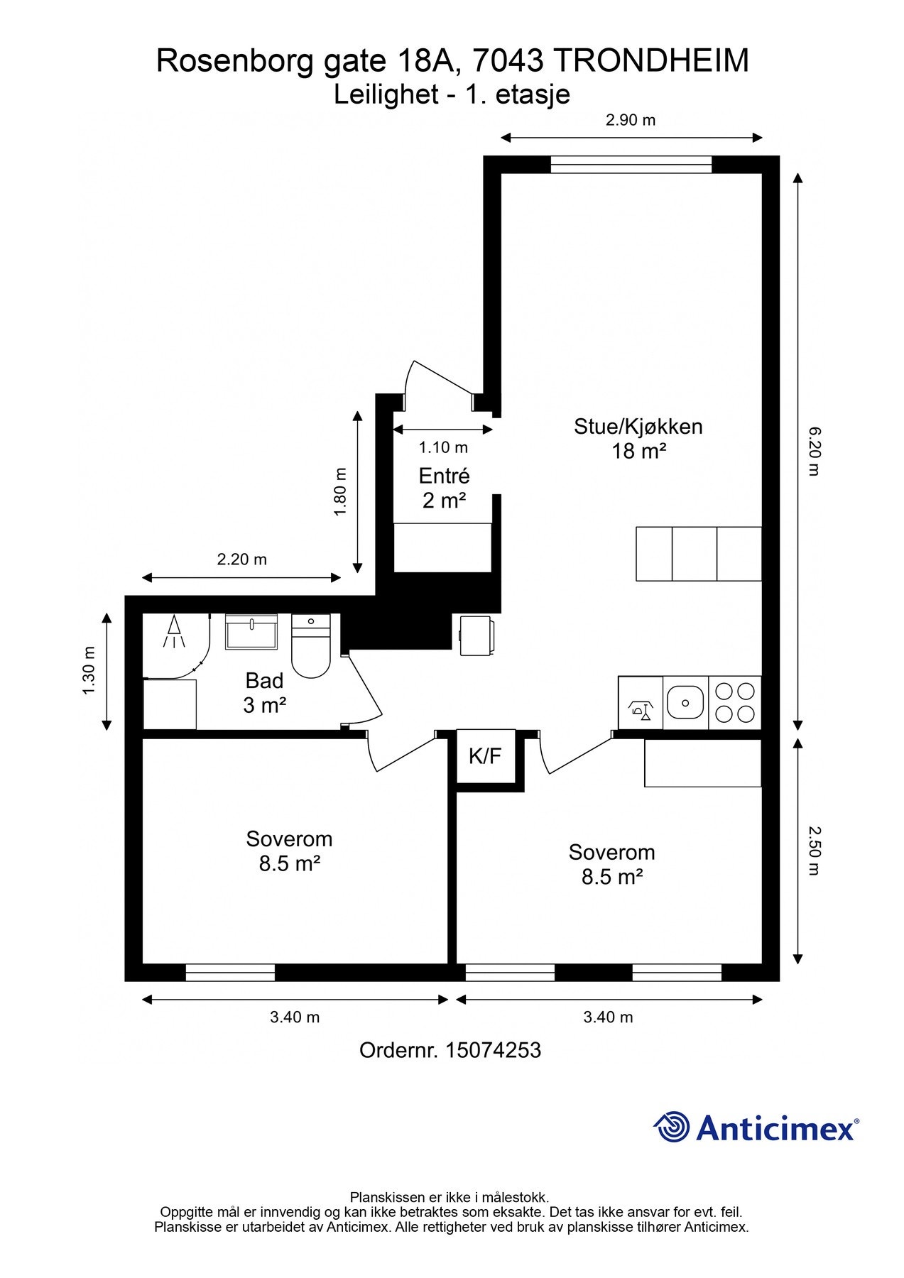 Plantegning. Galleribilde