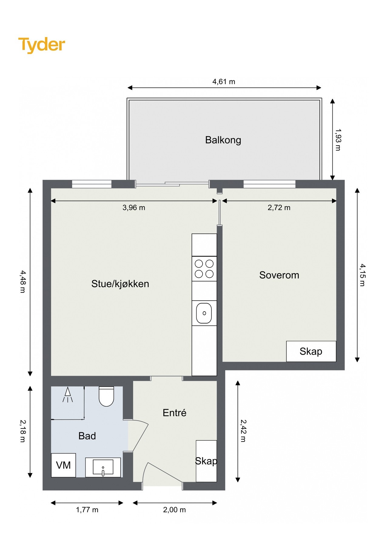 Plantegning. Galleribilde